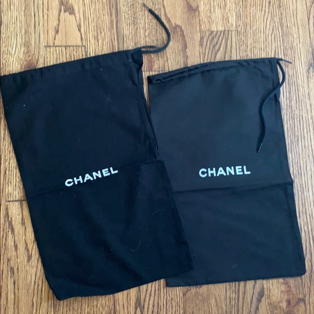Chanel shoe bags/ dust bags